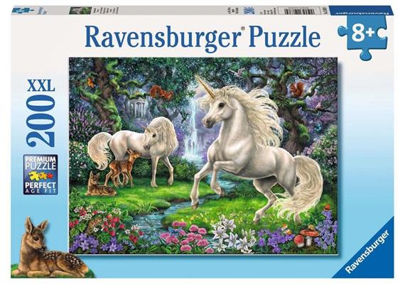 Ravensburger Puzzle 12838 Geheimnisvolle Einhörner