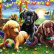 Ravensburger Puzzle 12886 Hunde Picknick | Bild 2