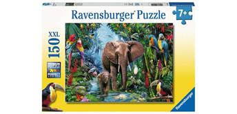 Ravensburger Puzzle 12901 Dschungelelefanten