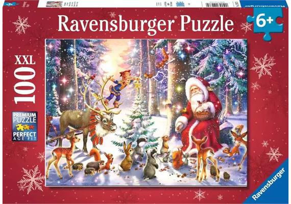 Ravensburger Puzzle 12937 Waldweihnacht