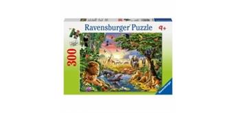 Ravensburger Puzzle 13073 Abendsonne am Wasser 300 Teile