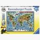 Ravensburger Puzzle 13257 Tiere rund um die Welt