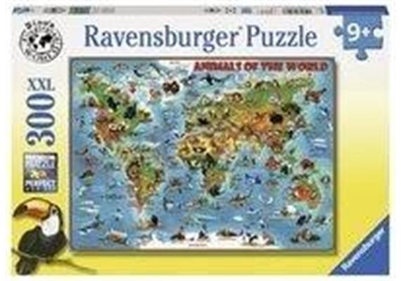 Ravensburger Puzzle 13257 Tiere rund um die Welt