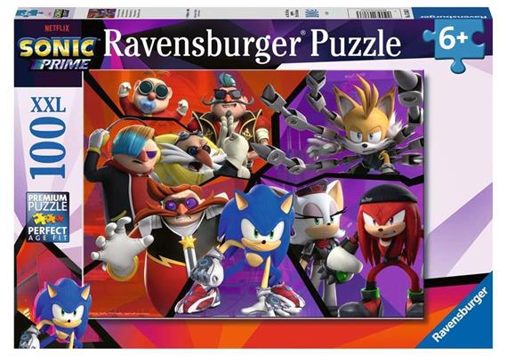 Ravensburger Puzzle 13383 Nichts kann Sonic aufhalten