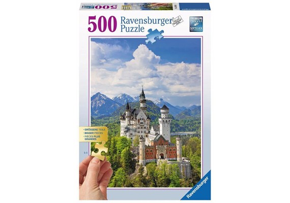 Ravensburger Puzzle 13681 Märchenhaftes Schloss 500 Teile