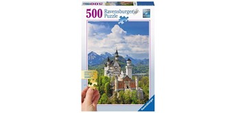 Ravensburger Puzzle 13681 Märchenhaftes Schloss 500 Teile