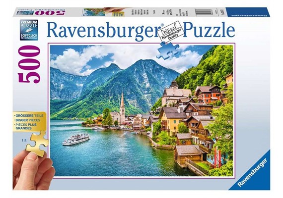 Ravensburger Puzzle 13687 Hallstatt in Österreich 500 Teile