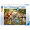 Ravensburger Puzzle 14809 Am Wasserloch 500 Teile