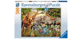 Ravensburger Puzzle 14809 Am Wasserloch 500 Teile
