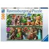 Ravensburger Puzzle 14824 Katzen im Regal