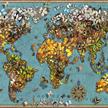Ravensburger Puzzle 15043 Schmetterling-Weltkarte | Bild 2