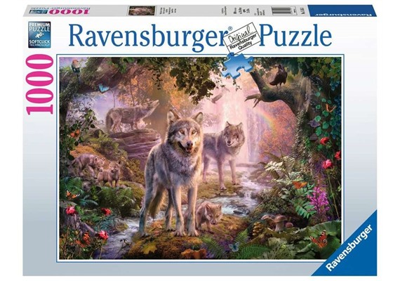 Ravensburger Puzzle 15185 - Wolfsfamilie
