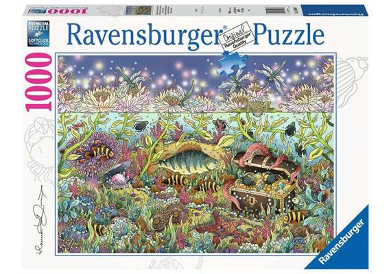 Ravensburger Puzzle 15988 - Dämmerung im Unterwasserbereich