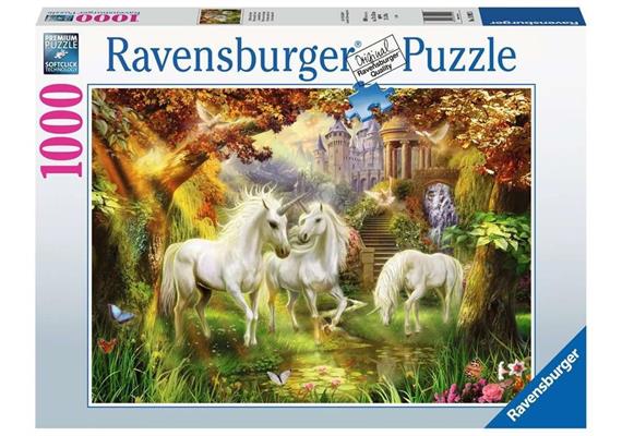Ravensburger Puzzle 15992 - Einhörner im Herbst