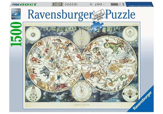 Ravensburger Puzzle 16003 Weltkarte 1500 Teile