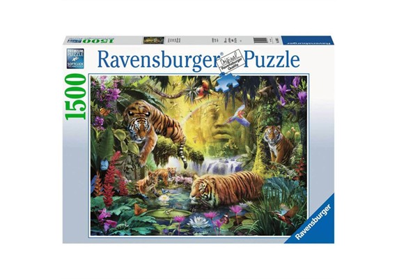 Ravensburger Puzzle 16005 Idylle am Wasserloch 1500 Teile