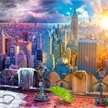 Ravensburger Puzzle 16008 New York in den Jahreszeiten 1500 Teile | Bild 2