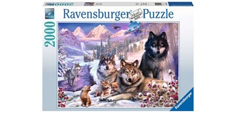 Ravensburger Puzzle 16012 - Wölfe im Schnee