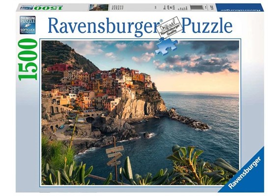 Ravensburger Puzzle 16227 Blick auf Cinque Terre 1500 Teile