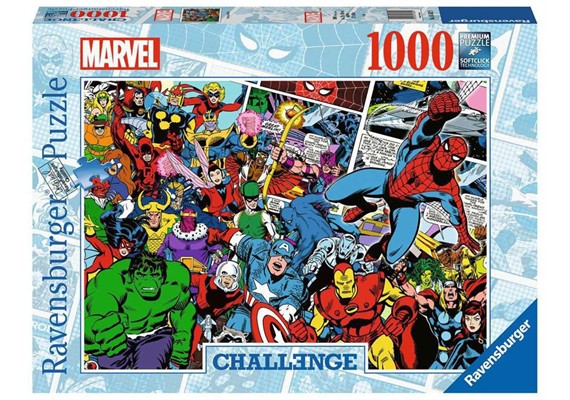 Ravensburger Puzzle 16562 Challenge Marvel 1000 Teile