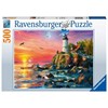Ravensburger Puzzle 16581 Leuchtturm am Abend 500 Teile