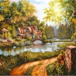 Ravensburger Puzzle 16582 Cottage am Fluss | Bild 2