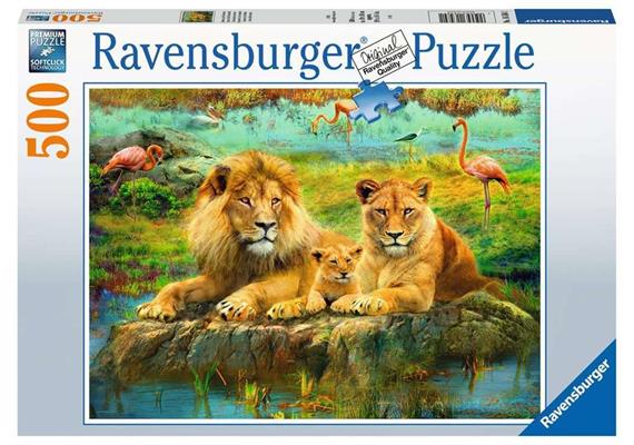 Ravensburger Puzzle 16584 Löwen in der Savanne