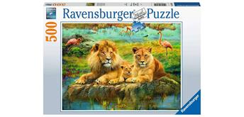 Ravensburger Puzzle 16584 Löwen in der Savanne