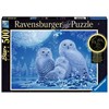Ravensburger Puzzle 16595 Eulen im Mondschein