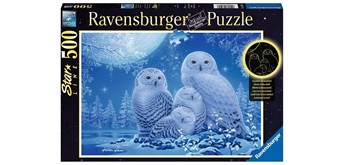 Ravensburger Puzzle 16595 Eulen im Mondschein