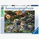Ravensburger Puzzle 16598 Wolfsrudel im Frühling 1500 Teile