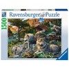 Ravensburger Puzzle 16598 Wolfsrudel im Frühling 1500 Teile
