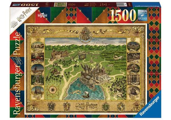 Ravensburger Puzzle 16599 Hogwarts Karte (Harry Potter)