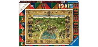 Ravensburger Puzzle 16599 Hogwarts Karte (Harry Potter)