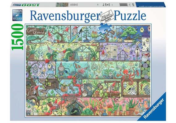 Ravensburger Puzzle 16712 - Zwerge im Regal