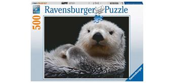 Ravensburger Puzzle 16980 - Süsser kleiner Otter