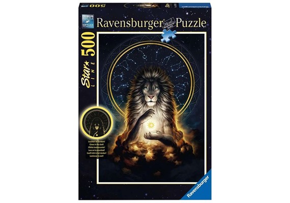 Ravensburger Puzzle 16992 Leuchtender Löwe 500 Teile