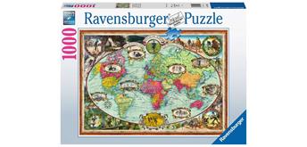 Ravensburger Puzzle 16995 - Mit Fahrrad um die Welt