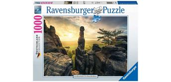 Ravensburger Puzzle 17093 Erleuchtung-Elbsandsteingebirge