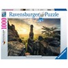 Ravensburger Puzzle 17093 Erleuchtung-Elbsandsteingebirge