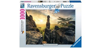 Ravensburger Puzzle 17093 Erleuchtung-Elbsandsteingebirge