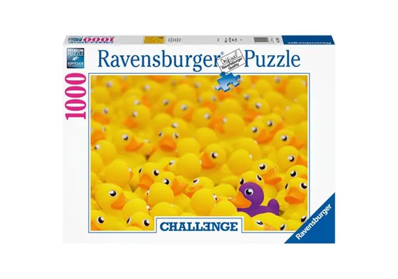 Ravensburger Puzzle 17097 Quietscheentchen 1000 Teile