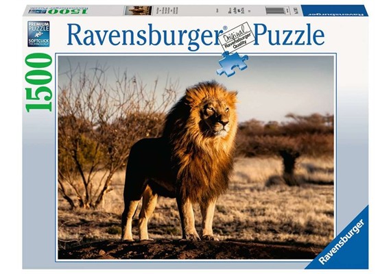 Ravensburger Puzzle 17107 Löwe - Der König der Tiere