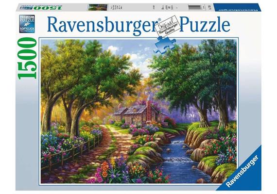 Ravensburger Puzzle 17109 Cottage am Fluss