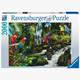 Ravensburger Puzzle 17111 - Bunte Papagei im Dschungel