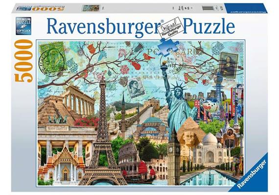 Ravensburger Puzzle 17118 Big City Collage