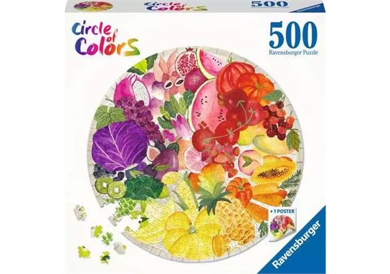 Ravensburger Puzzle 17169 Circle Früchte 500 Teile