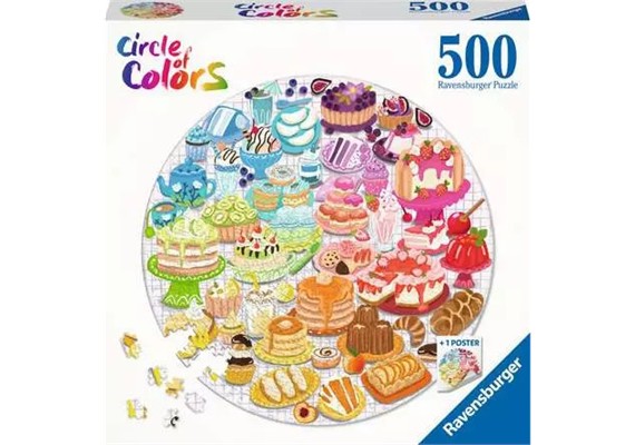 Ravensburger Puzzle 17171 Circle Dessert 500 Teile