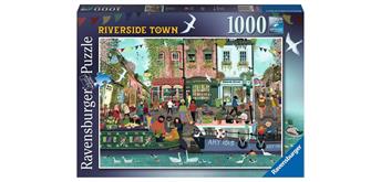 Ravensburger Puzzle 17554 Riverside Town