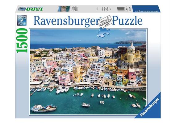Ravensburger Puzzle 17599 Colorful Procida Italy